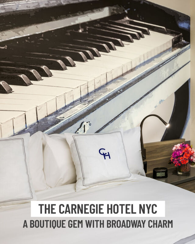 There’s something so special about finding a hotel that feels like a hidden gem in the heart of New York City—and that’s exactly what we found at the Carnegie Hotel NYC. ✨

Just steps from Carnegie Hall and a short walk to Central Park and Times Square, this boutique stay was everything we needed for a quick city getaway:
🛏️ Cozy king room with musical-inspired décor
☕️ A dreamy espresso machine downstairs (goodbye, sad in-room coffee)
🍷 Complimentary wine + cheese hour
🧦 Robes, slippers, and the sweetest front desk staff

It’s the kind of place that makes you feel welcome from the moment you arrive. Plus, I’m sharing our favorite local food spots—including a 20-layer chocolate cake (!!) and the best dumplings ever 🥟

Swipe through the pics ➡️ and catch the full review on the blog!
👉 [link in bio] #whimseyjane

#CarnegieHotelNYC #NYChotels #MidtownManhattan #NYCgetaway #boutiquehotel #newyorktravel #travelblogger #citystay #hiddenhotelgems #hotellove #travelwithwhimsey #nyclove #carnegiehall #newyork
